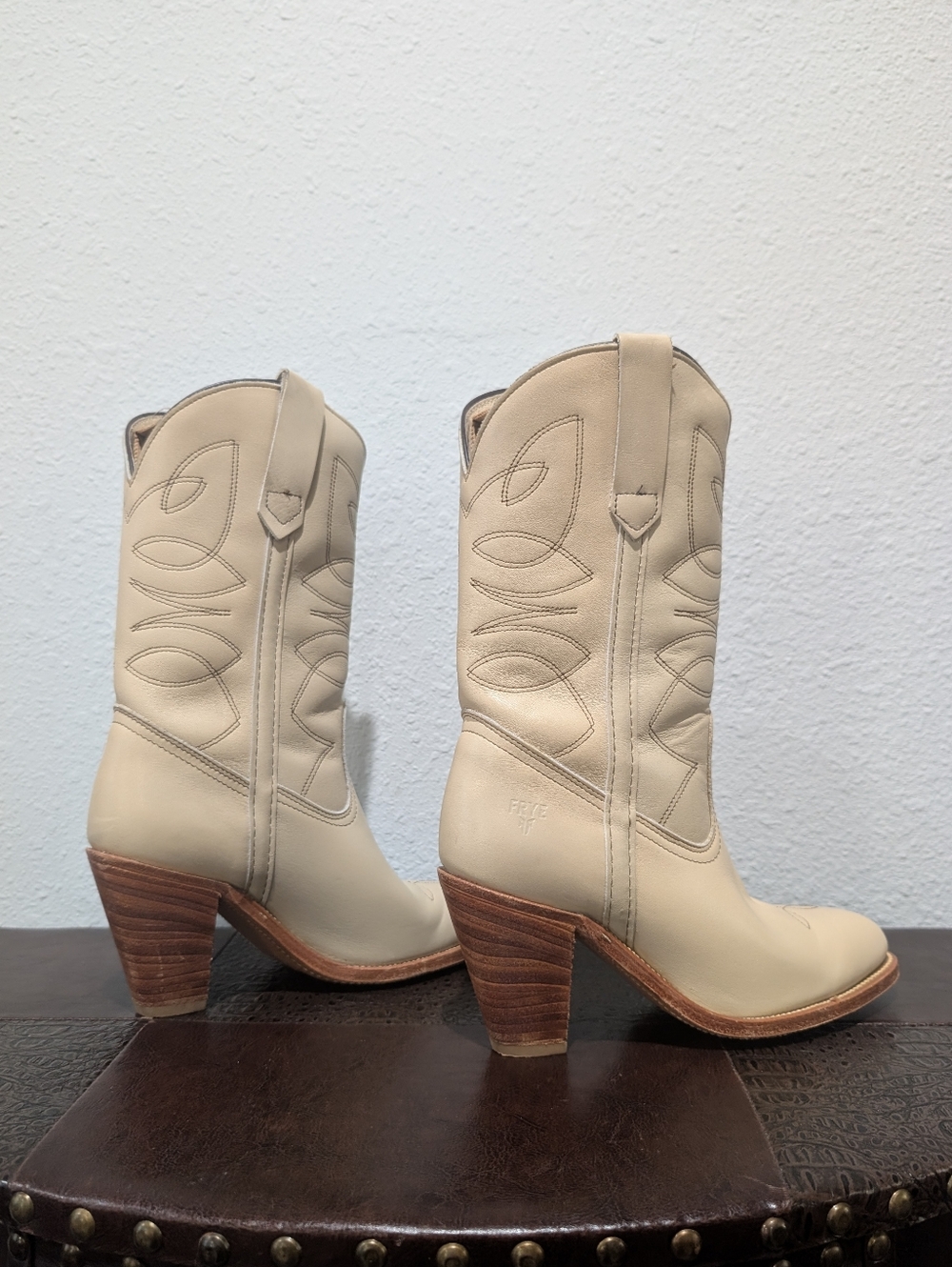 VINTAGE 70s/80s: Frye Western Boots Size 7 - Picture 10 of 16